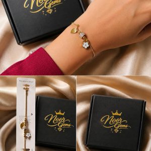 delicate charm bracelet
