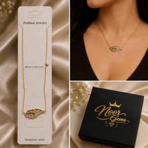 golden shell elegance necklace ✨