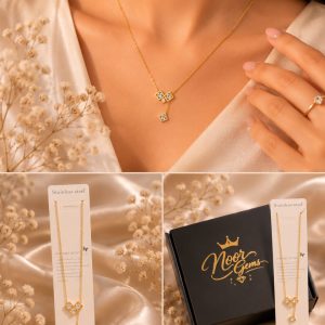 crystal drop elegance necklace ✨