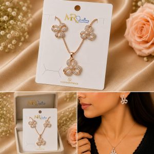 crystal blossom elegance set