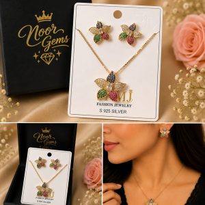 multicolor butterfly bloom set