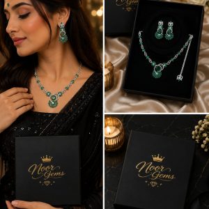 emerald grace jewelry set 💚